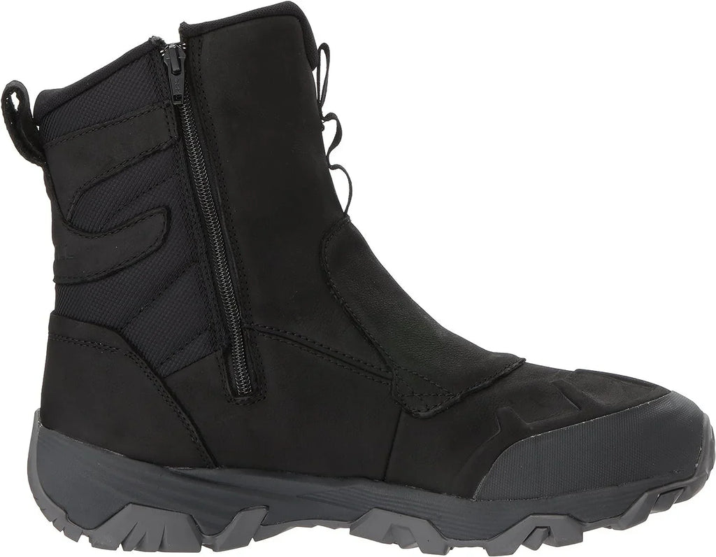 Merrell Men's Polar ICE+ Black, COLDPACK Boot, Waterproof Zip 8" Snow M US 7