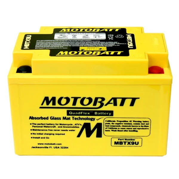 AGM 2011-Up Yamaha FZS 06-12 for FZ1 1200Z MotoBatt Battery Tenere 1000 Super XT