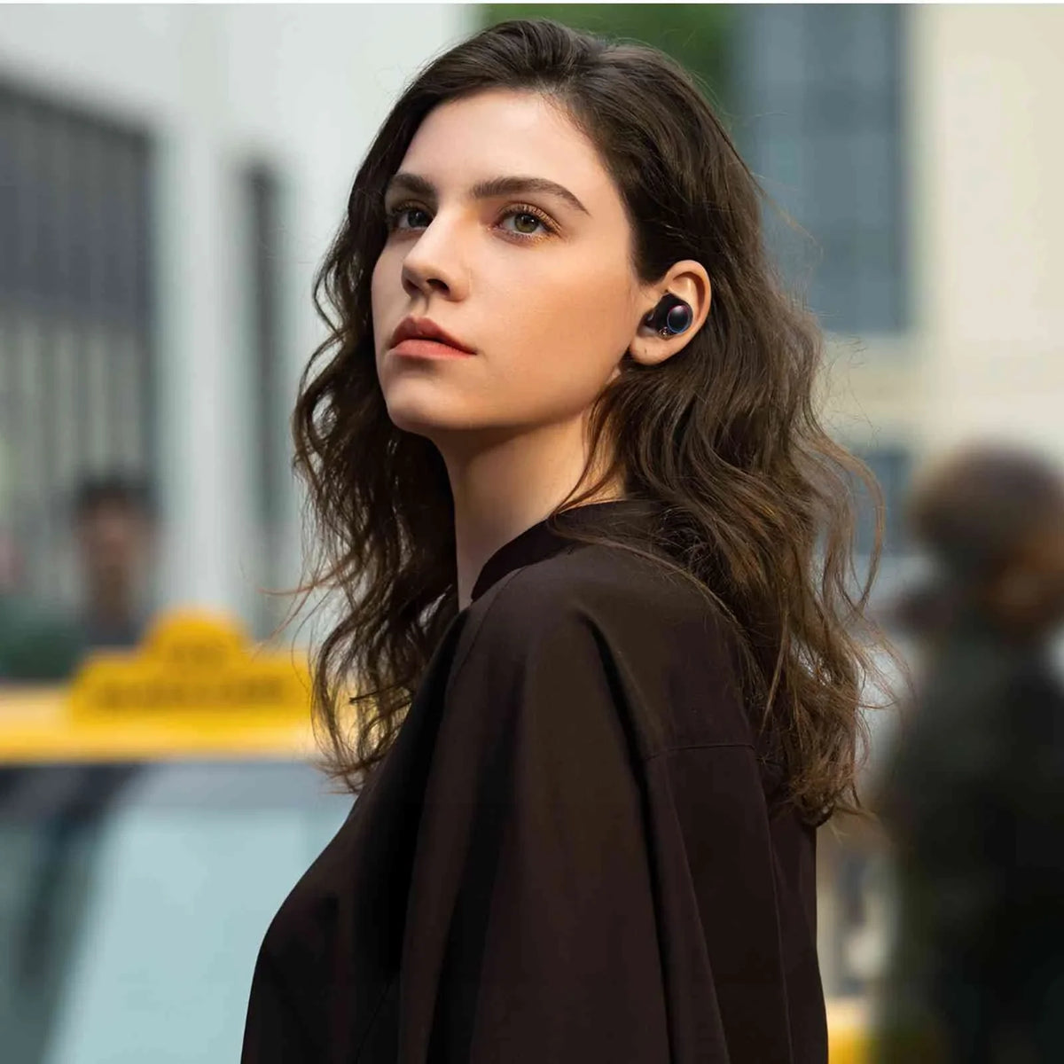 '+ Boost Connection, Dual Earbuds UrbanX Bluetooth Bass Lenovo IPX5 K12 Resistance, liquid 5.2 Case, Wireless True Bluetooth Black, Balanced, Compatible Charging Pro Connect, with