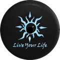 JL Backup Inch 2018 Jeep Tire Compass Cover Tribal Wrangler for RV 2019 Live liquid Camera Spare Sealife Sun 32 Your Life