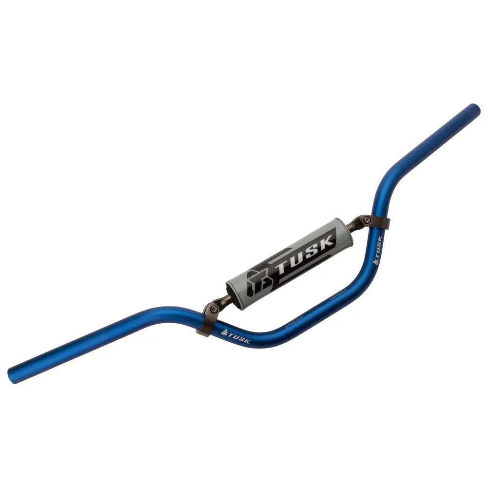 T-10 Handlebar For Mini 7/8" Tusk Blue LEM Aluminum KX CR3 1997 Bend