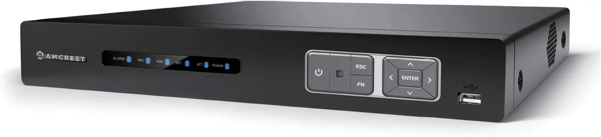 & Analog AI Smart DVR, Face Security 4K System (AMDV5116-I3) Vehicle AI Amcrest Cameras Cameras, Channel Security Amcrest IP Detection AI DVR Human for & Recorder, 16 Recognition, Camera DVR