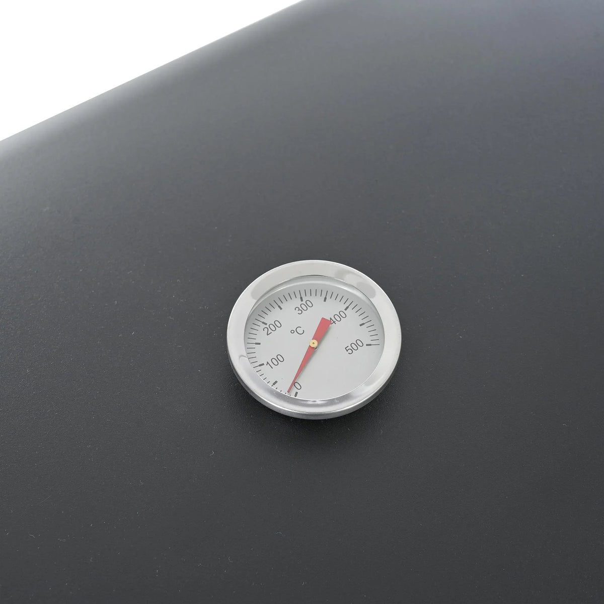 Grill Stainless Side Patio Grilling 4-Burners Gas Space Black Shelves Thermometer Garden Burner Two Steel BBQ - Barbecue