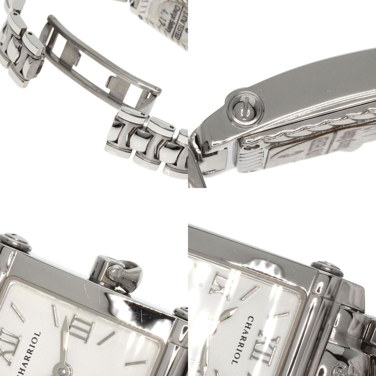 Pre-Owned Philippe (Good) PHILIPPE Charriol Ladies Columbus Steel/SS Watch Ref.9012911 Stainless CHARRIOL