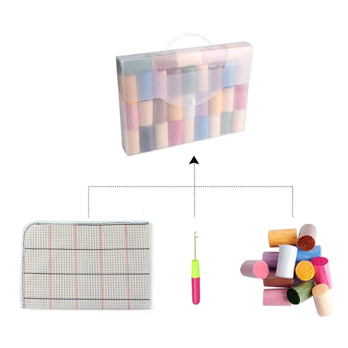 hook Embroidery Balloon and Adults latch crafts Kits, Crochet latch hook Living home Kids for Hook and for Rug, room Air Rug Hot Cushion Carpet Blanket and