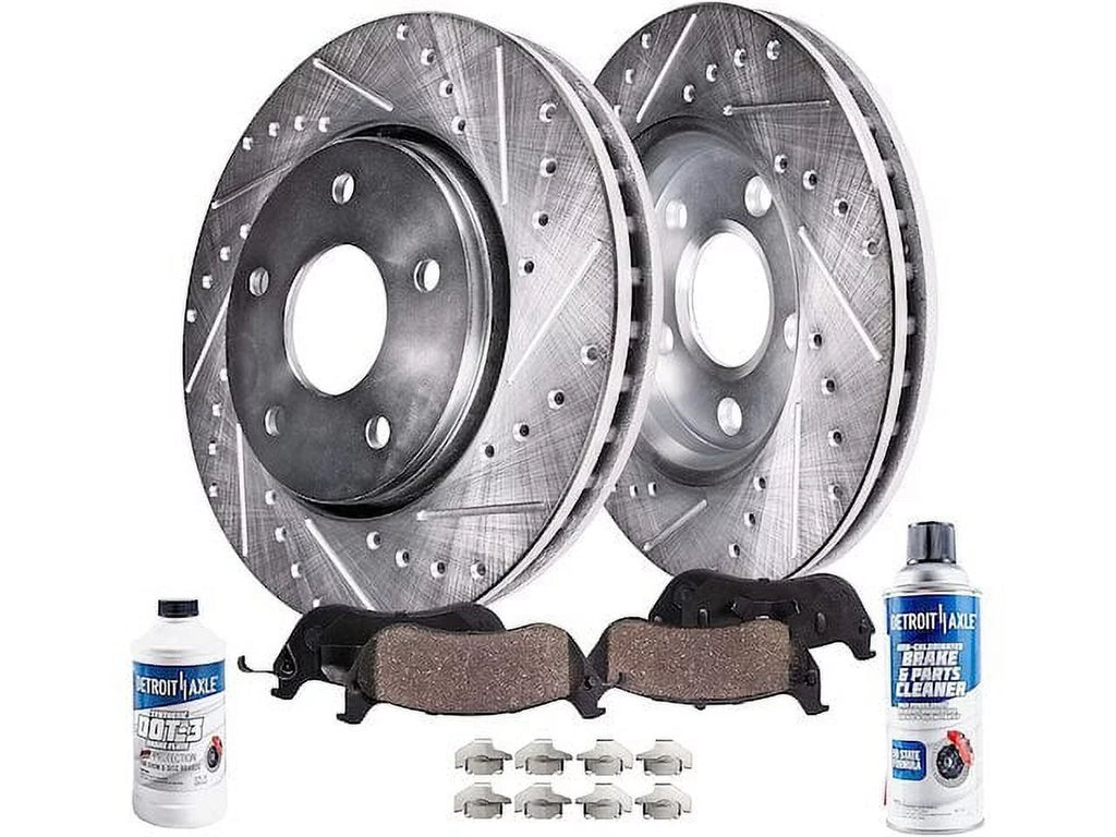 Chrysler 2017 2019 2018 - and Kit Pad Front - Pacifica with Compatible Rotor Brake 2020