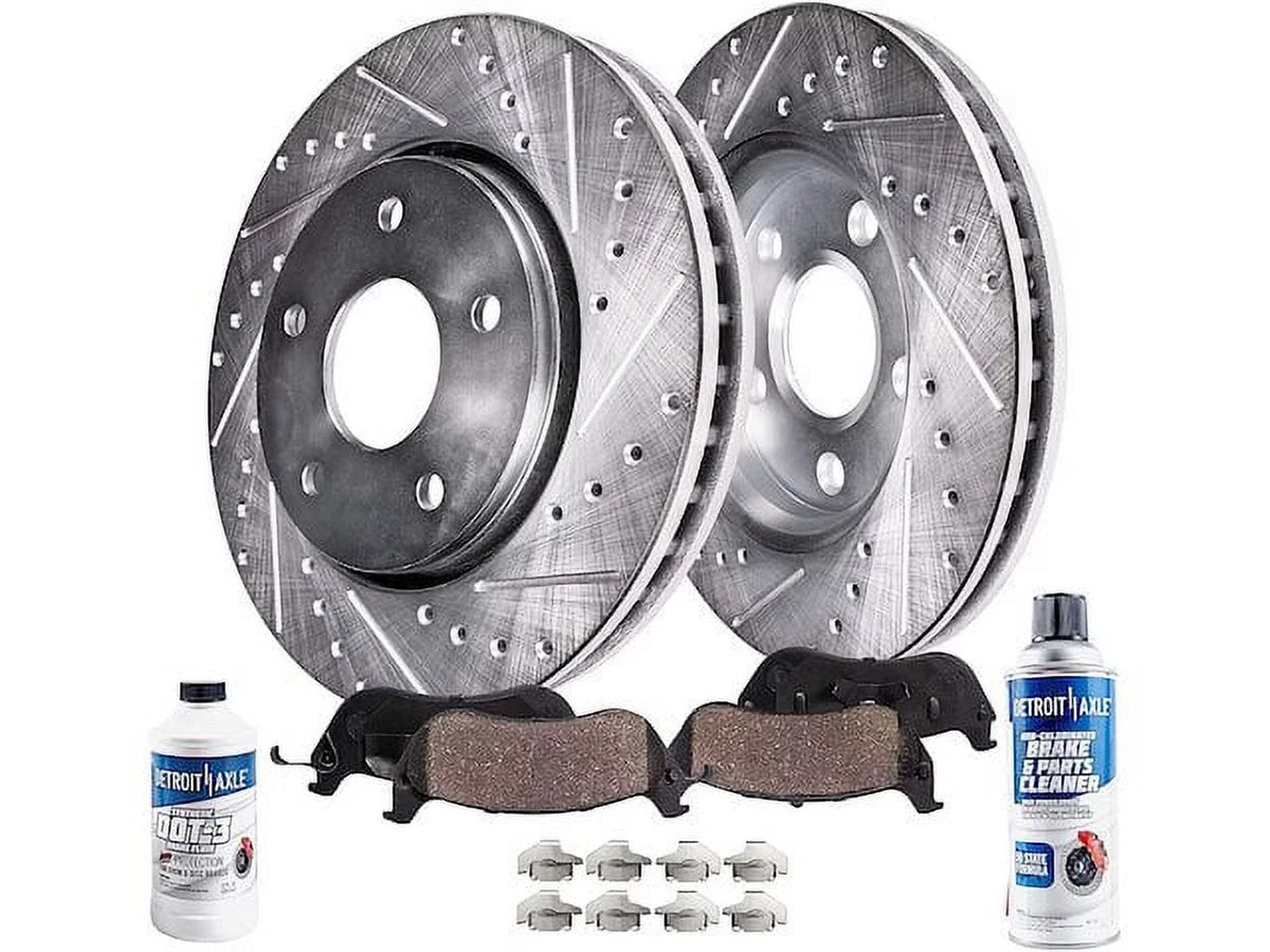 Chrysler 2017 2019 2018 - and Kit Pad Front - Pacifica with Compatible Rotor Brake 2020