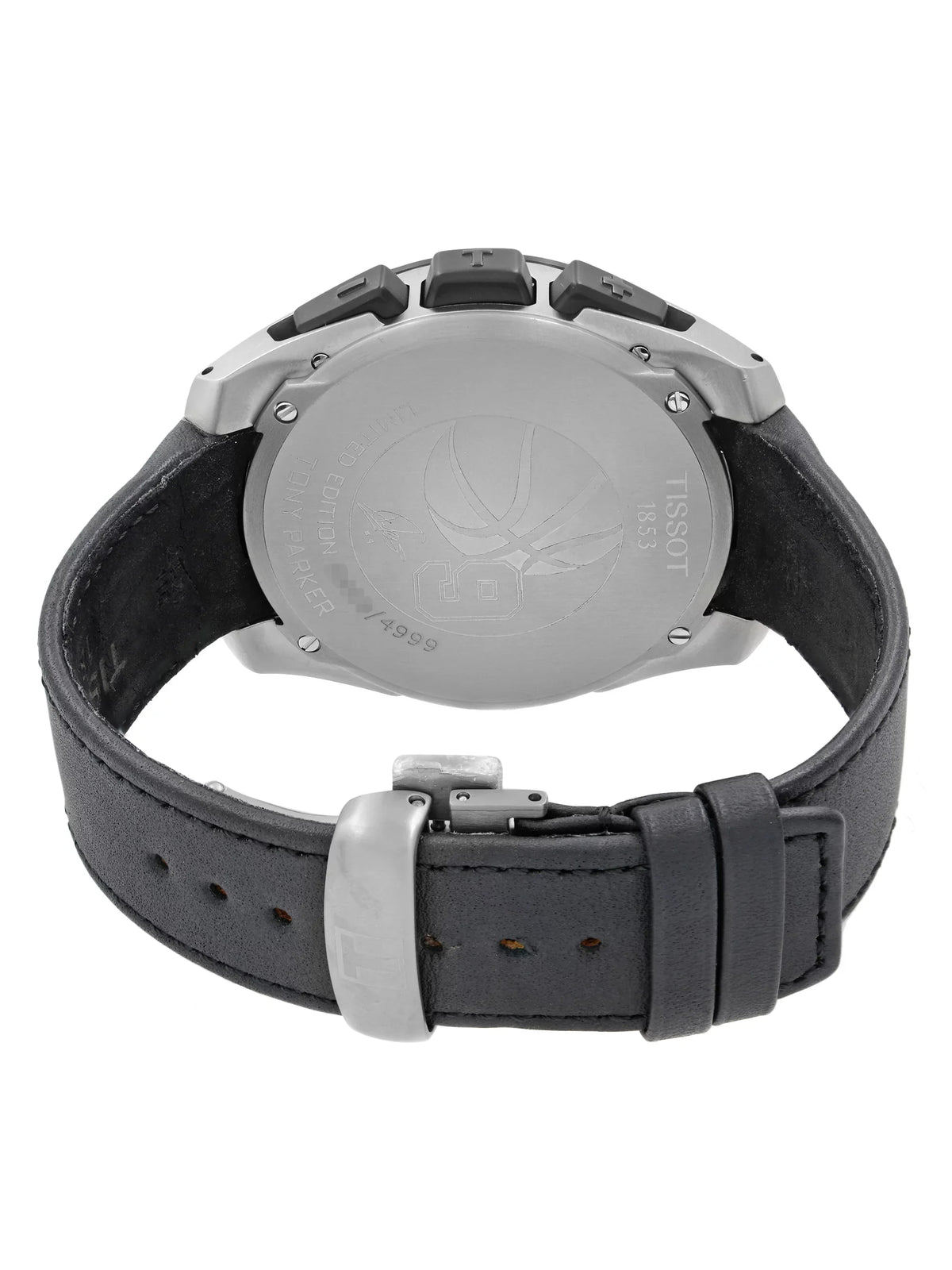 Tony T091.420.46.061.00 Watch Tissot Men Parker Expert T-Touch Solar Black Dial