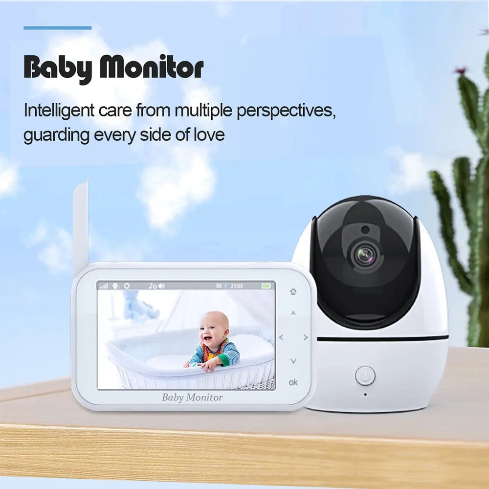 Inch Motion Vision LCD 720P Audio Screen inch 4.5 Way 2 Infrared Infrared 8 with Audio Dazzduo Monitor 4.5 Camera,Function Loop - Wireless OWSOO 2-Way 4.5 Includes - Camera 8 LCD Camera Video LCD