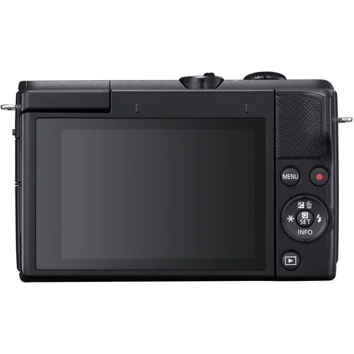 M200 Bundle Lens - EOS Canon Mirrorless Camera with (Black) Digital Essential 64GB 15-45mm