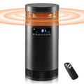 with Use, Only PTC Office Space Electric Safety Ceramic Desk Thermostat, Mode, Heater Protection Surround 1500W for Portable 360° with Office Indoor Heater Fan for Heater