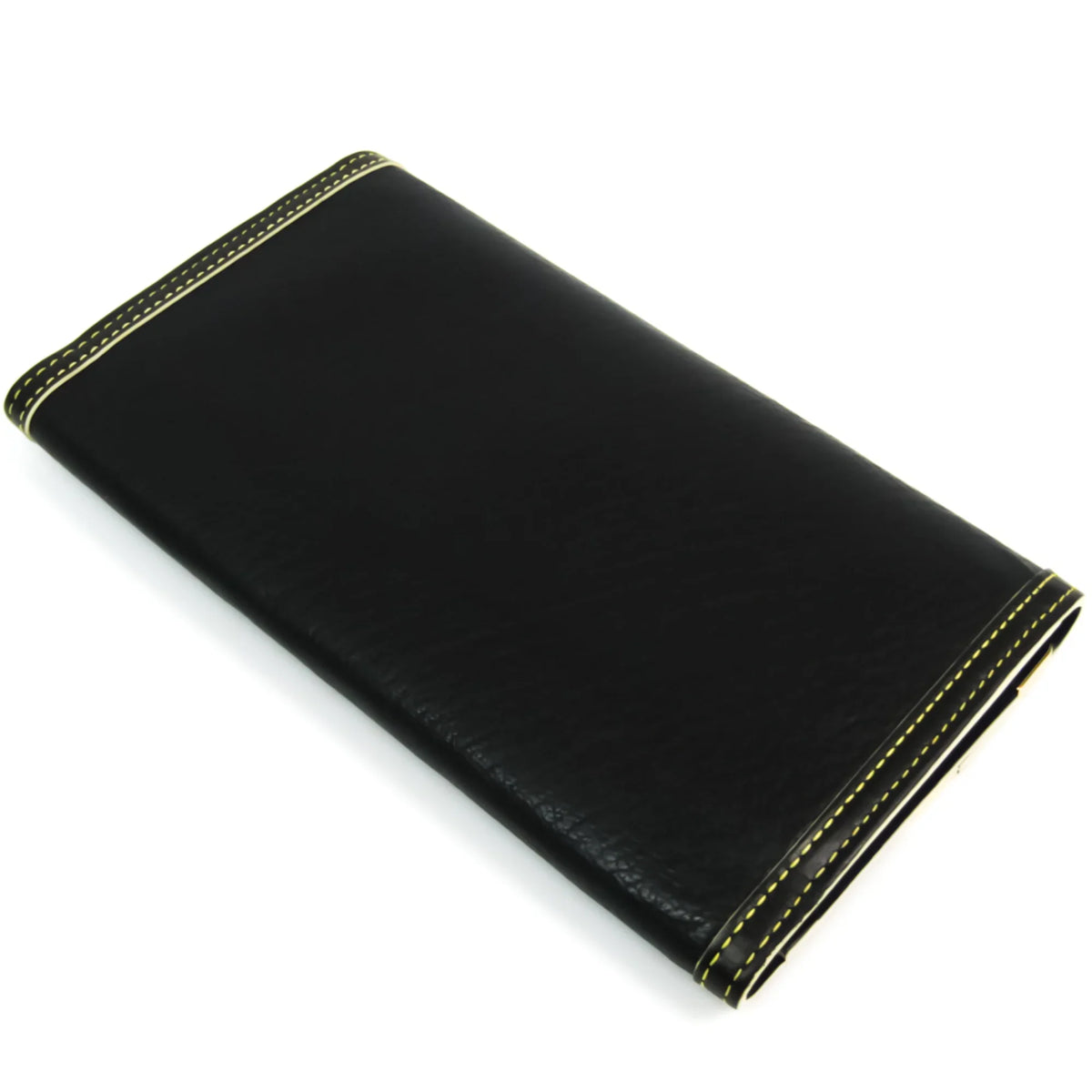 Tresor Women's Noir International Leather Pre-Owned (bi-fold) M91836 Wallet Long Porte Suhali Suhali (Good)