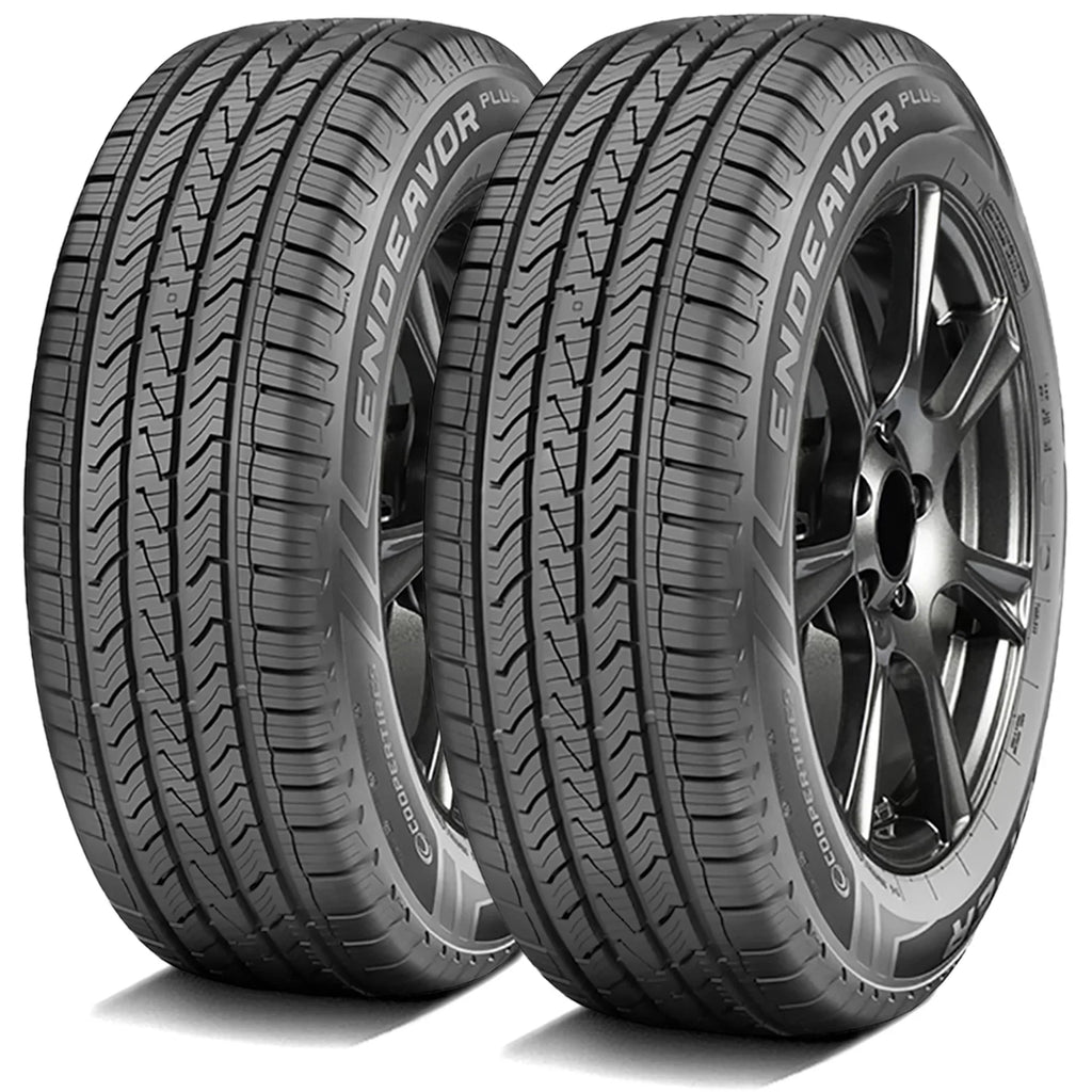 Aviator 2 Fits: Tires Season A/S Plus of (TWO) AS CXL, Cooper Pair All 255/60R19 2010 2021 Base Endeavor 109H Enclave Lincoln Buick