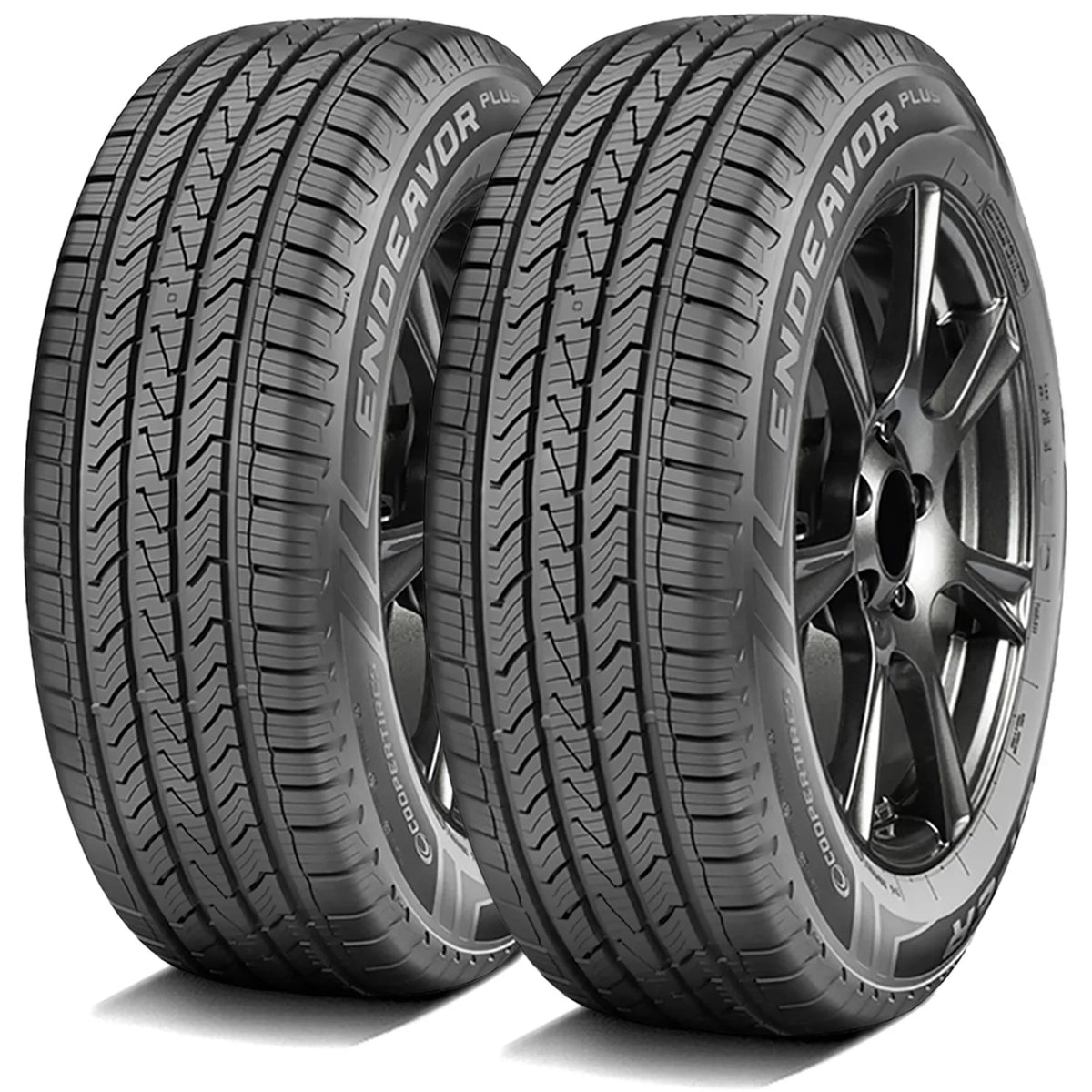 Aviator 2 Fits: Tires Season A/S Plus of (TWO) AS CXL, Cooper Pair All 255/60R19 2010 2021 Base Endeavor 109H Enclave Lincoln Buick