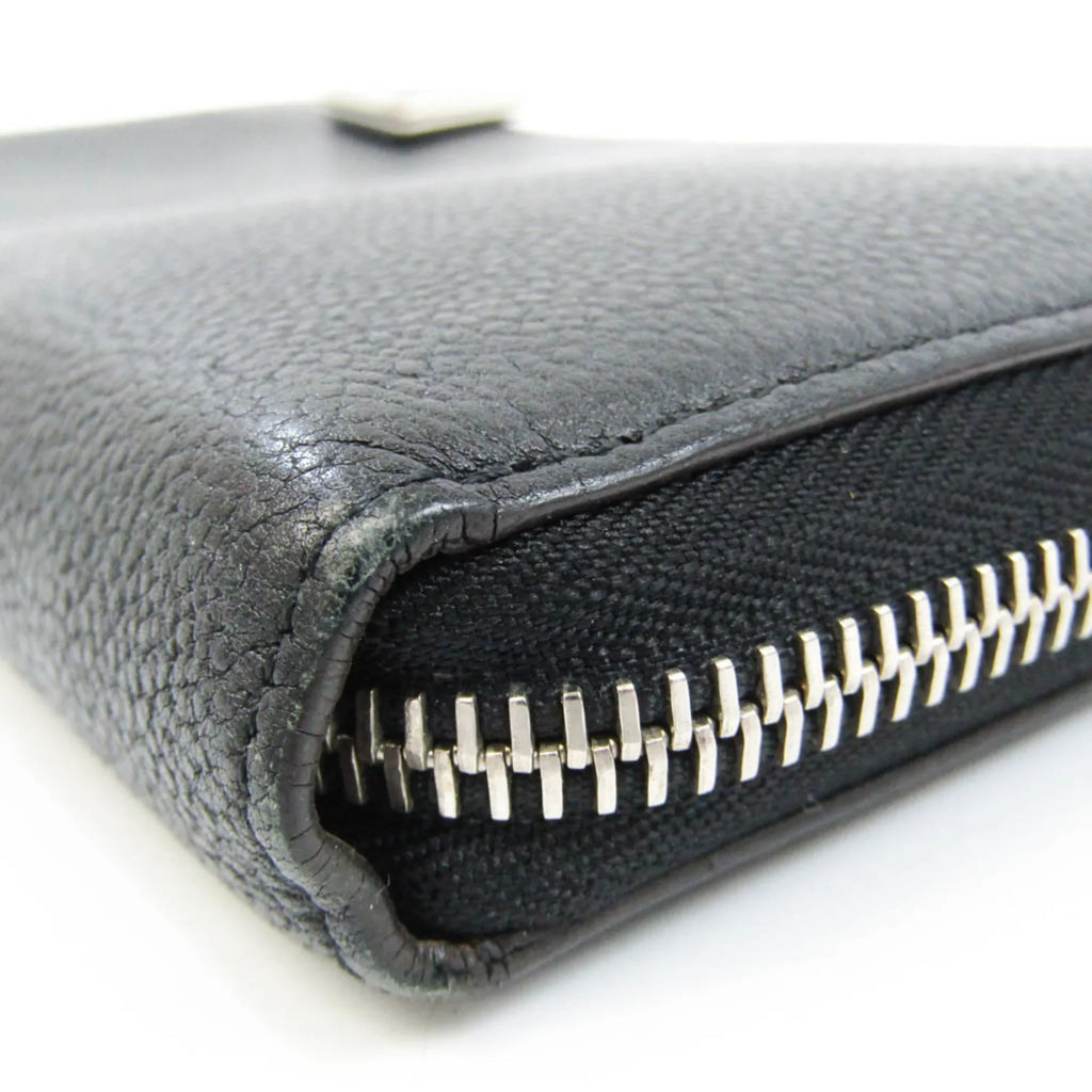 Pre-Owned Wallet Long (Good) Cachemire Comet Portefeuille M60146 (bi-fold) Women's Noir Leather Veau