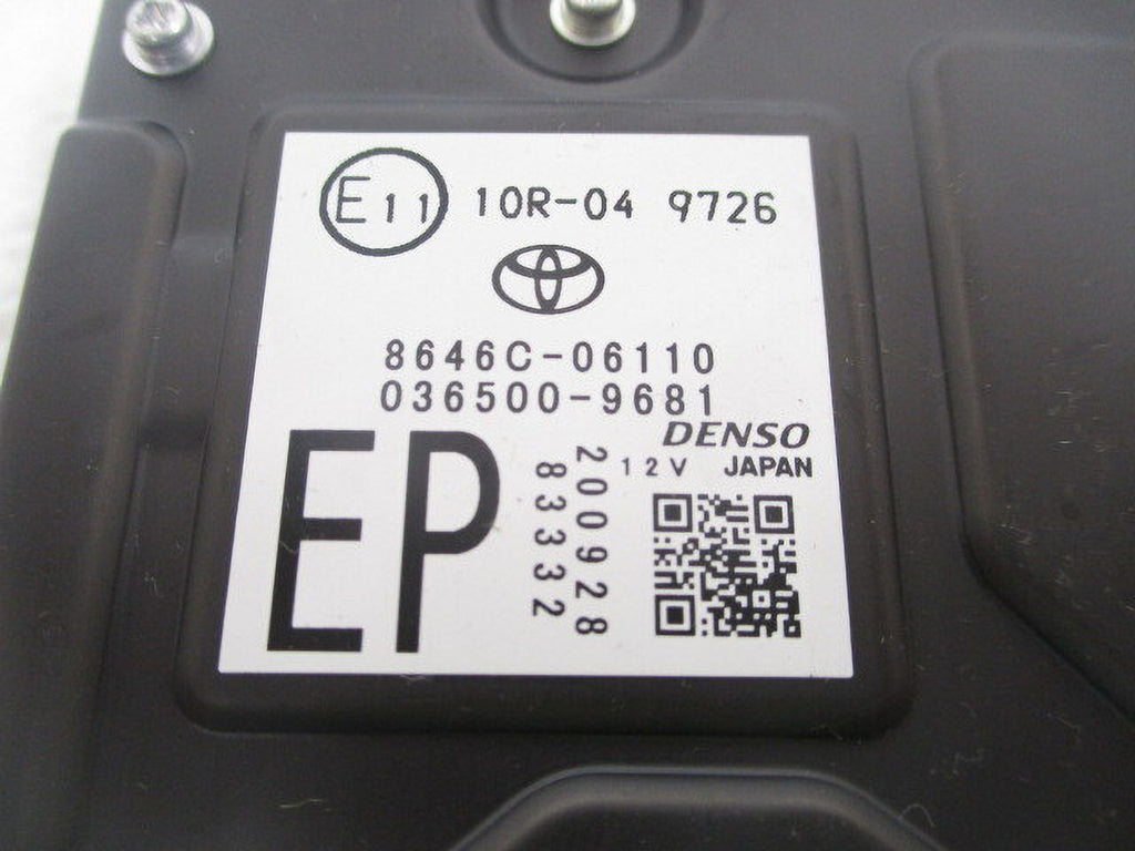 Camera Mounted Toyota Windshield Pre-Owned LKQ Warning 2021 Departure OEM (Good) Camry Lane