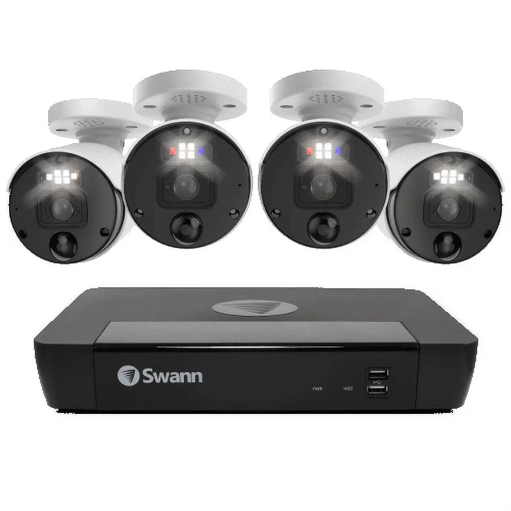System Channel 8 4 - 12MP Camera Security NVR Swann SWNVK-890004 SwannForce