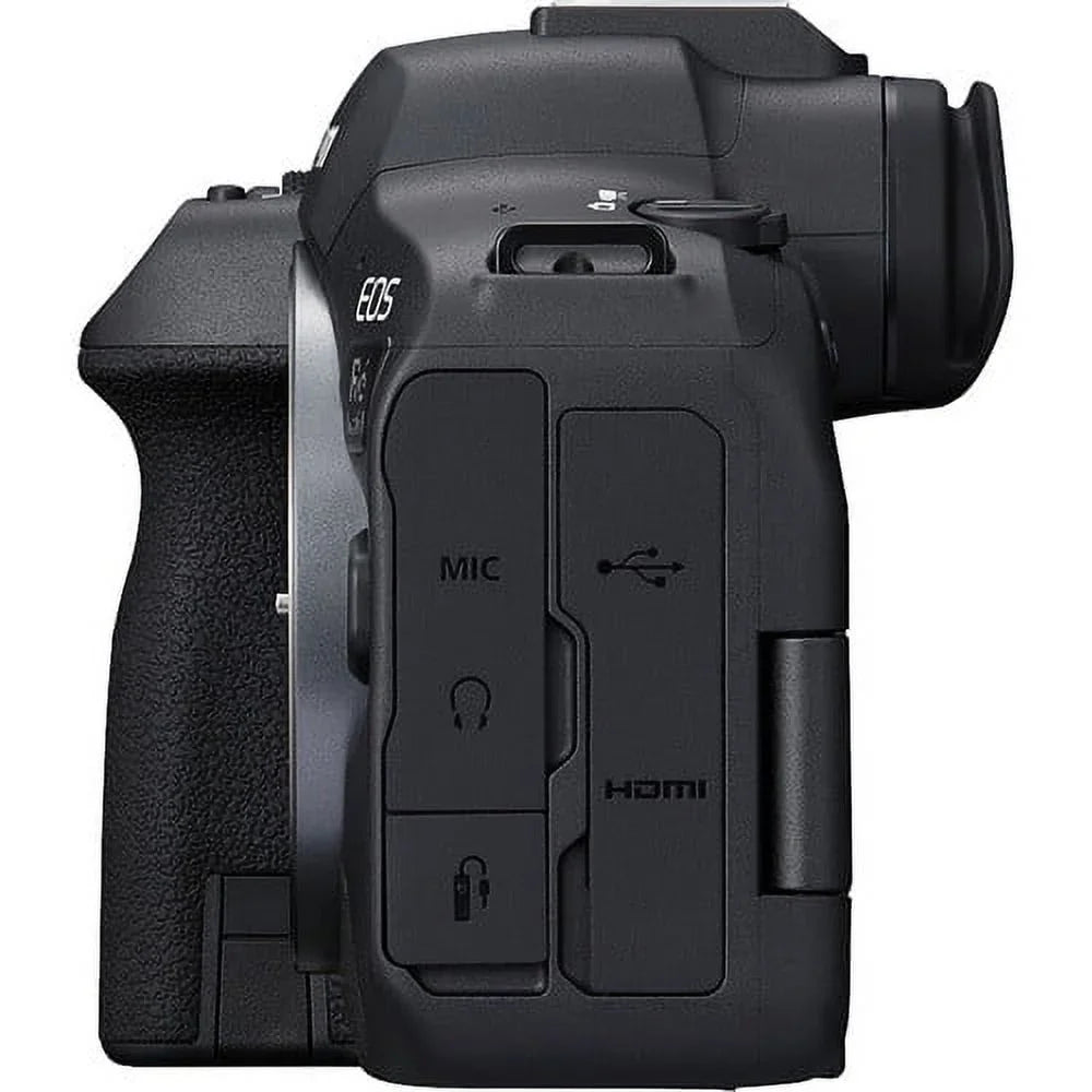 Card 2 + 64GB External + Camera Photo + EOS x LPE6 Software R6 Memory Case Reader Card Corel Mirrorless + + + f/4 II Mark 24-105mm + with Light + Charger Canon Battery Lens (5666C011) More LED