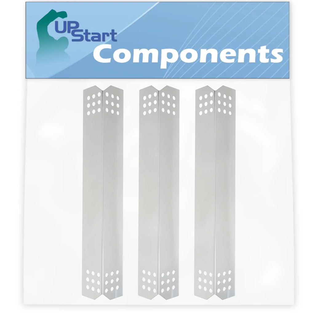 1/8" Heat Kitchenaid Bar, Flavorizer Tamer, Vaporizer Parts Plate 3-Pack Grill Bar, Burner Compatible BBQ Replacement for Stainless Flame Barbeque Steel 730-0336D Cover Tent 16 - Shield