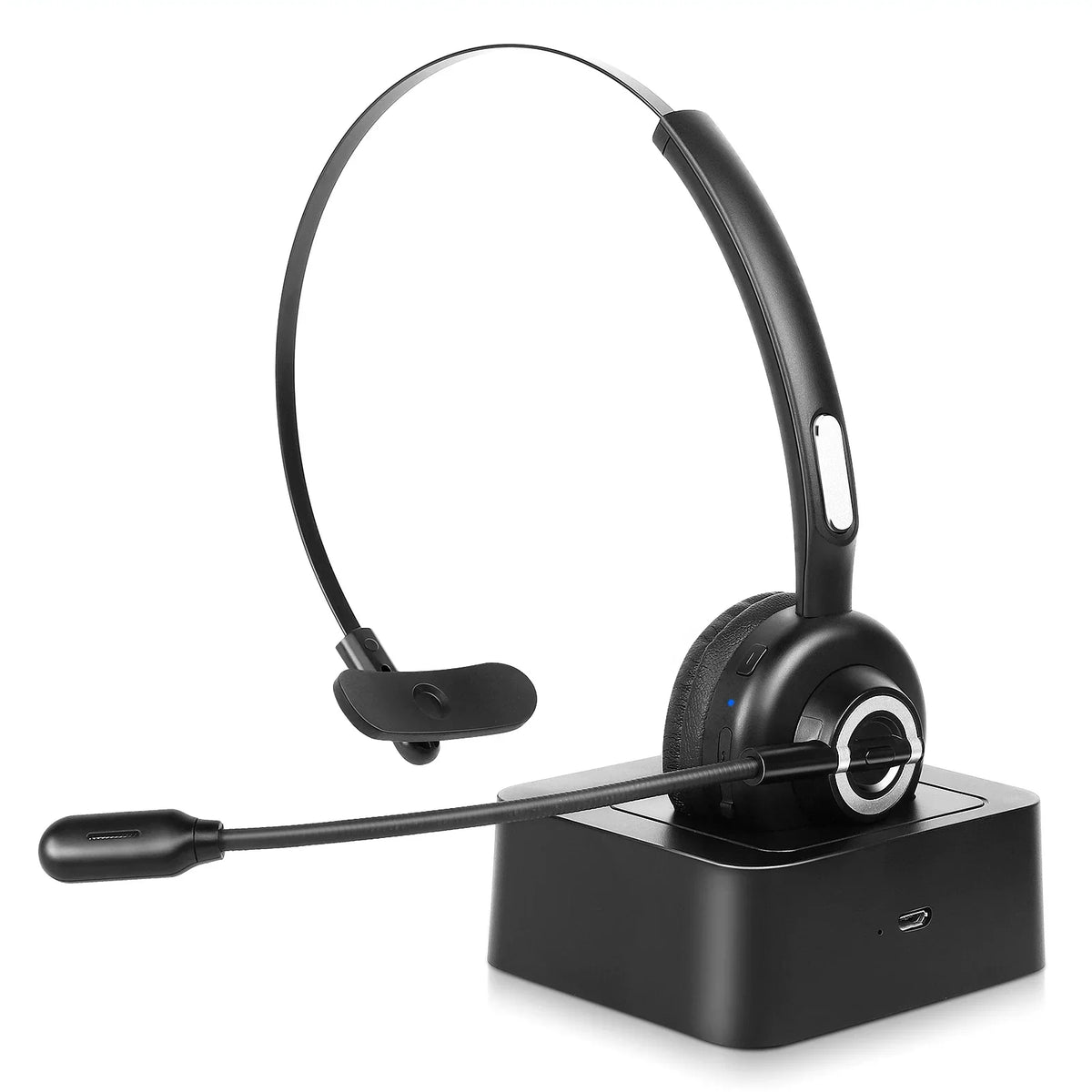 Wireless UX-M97 Charging Comfortable Headset with C5L with Mic With Bluetooth Noise Isolation Cell Function Mute for Headset BLU Dock Base Headset, Wireless Microphone, Charging Phone