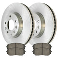CX-7 Front 2011 Pads 2010 Passenger Kit Ceramic Brake Rotors AWD FWD 2.5L Side 2012 and 2007 Mazda AutoShack 2009 Replacement Driver 2.3L for and 2008