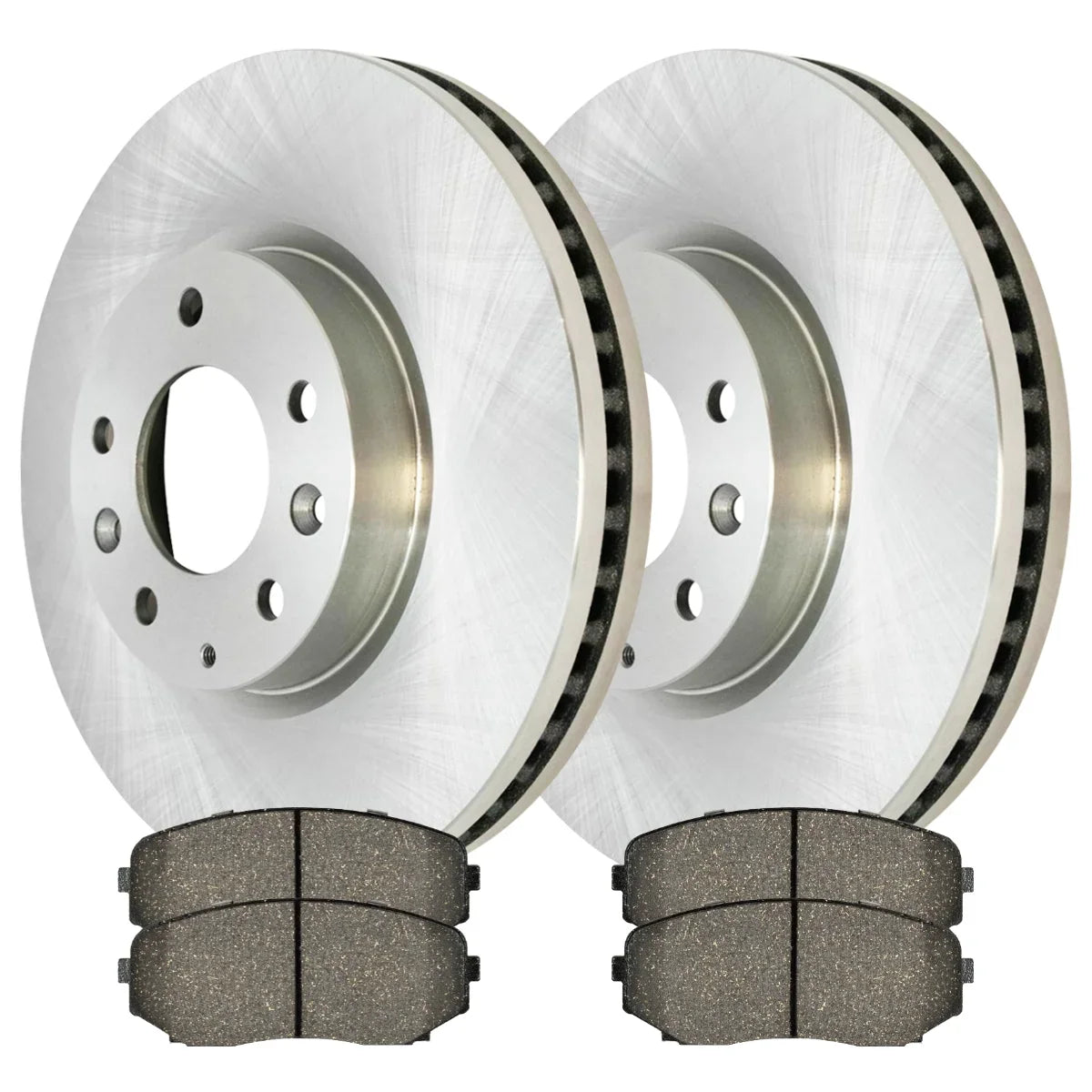 CX-7 Front 2011 Pads 2010 Passenger Kit Ceramic Brake Rotors AWD FWD 2.5L Side 2012 and 2007 Mazda AutoShack 2009 Replacement Driver 2.3L for and 2008