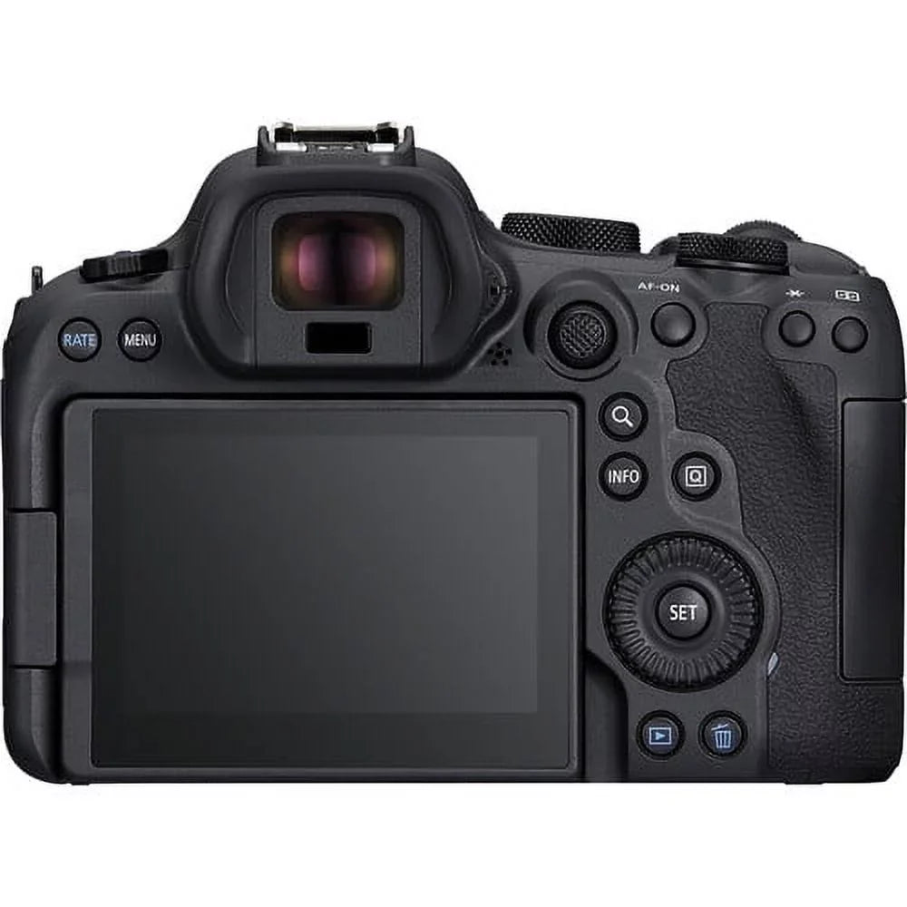 Card 2 + 64GB External + Camera Photo + EOS x LPE6 Software R6 Memory Case Reader Card Corel Mirrorless + + + f/4 II Mark 24-105mm + with Light + Charger Canon Battery Lens (5666C011) More LED