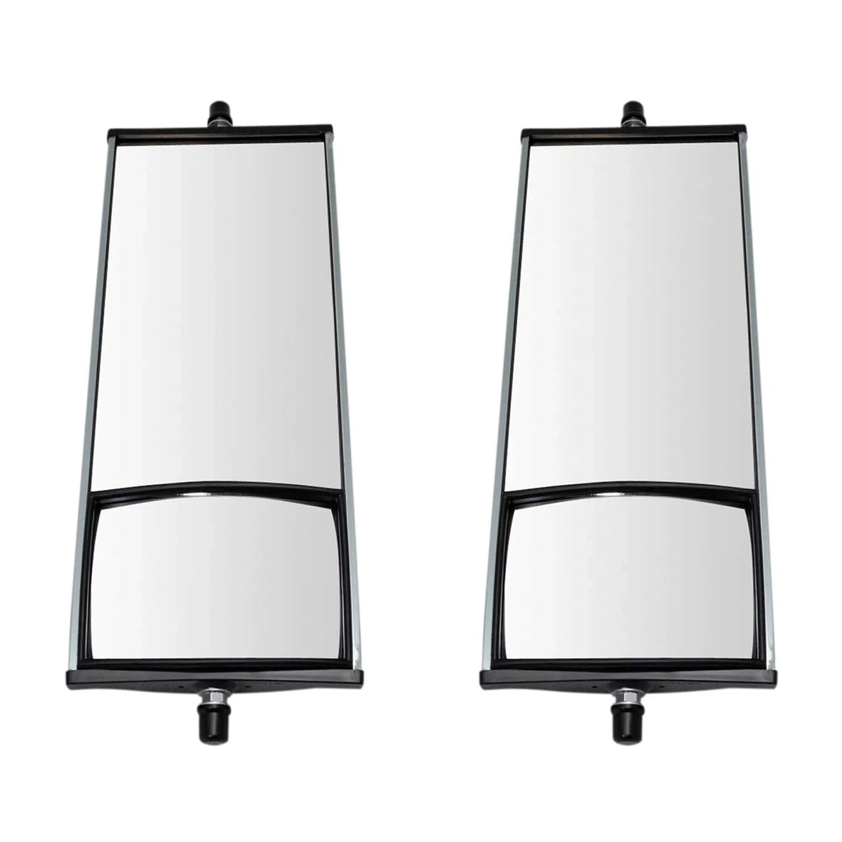 Convex Aluminum 16" select: 6.5" MRA64341 HD Pair NPR Mirror for x Truck ISUZU w/ 1986-2009,2011-2017 West Glass Fits Semi Coast TRQ