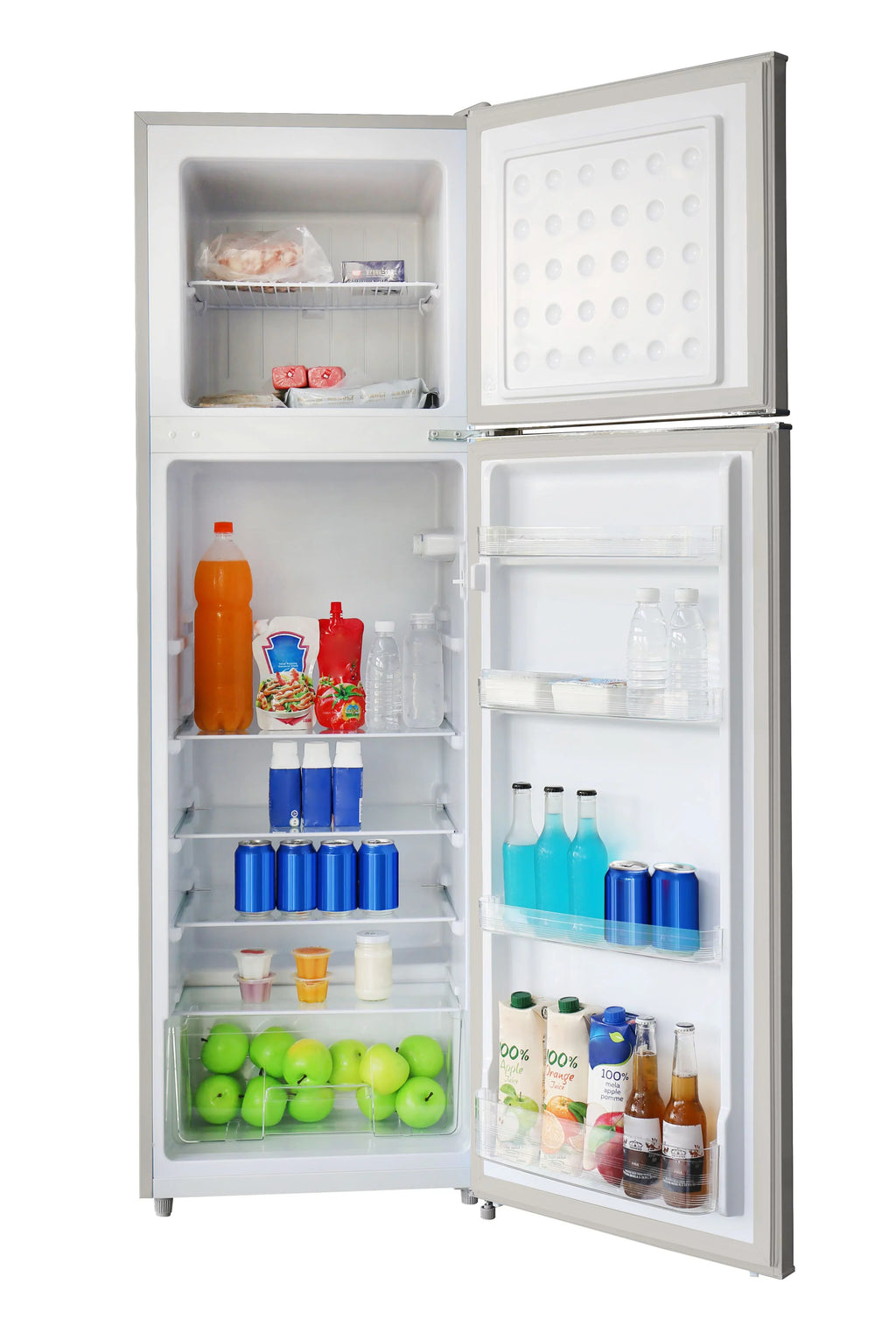 Cu Shelves, Free, Cream, Thermostat Ft HCFC Door Door 2 HBF1050, Hamilton 10 Control 5 Retro Refrigerator, Adjustable Beach
