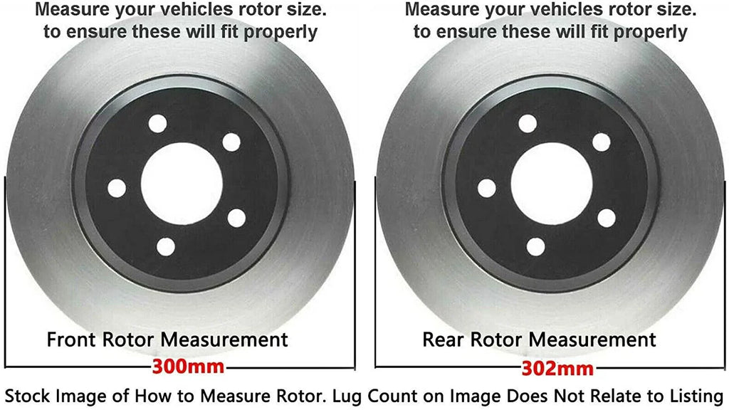 Rotors 11.81" Pads Brake Front Replacement Brakes 2016 MKZ Detroit - Fusion, Ceramic 2015 Rotor 2013-2016 11.89" Brake Kit 2013-2019 for and Rear and 2014 Axle 2013 : Lincoln