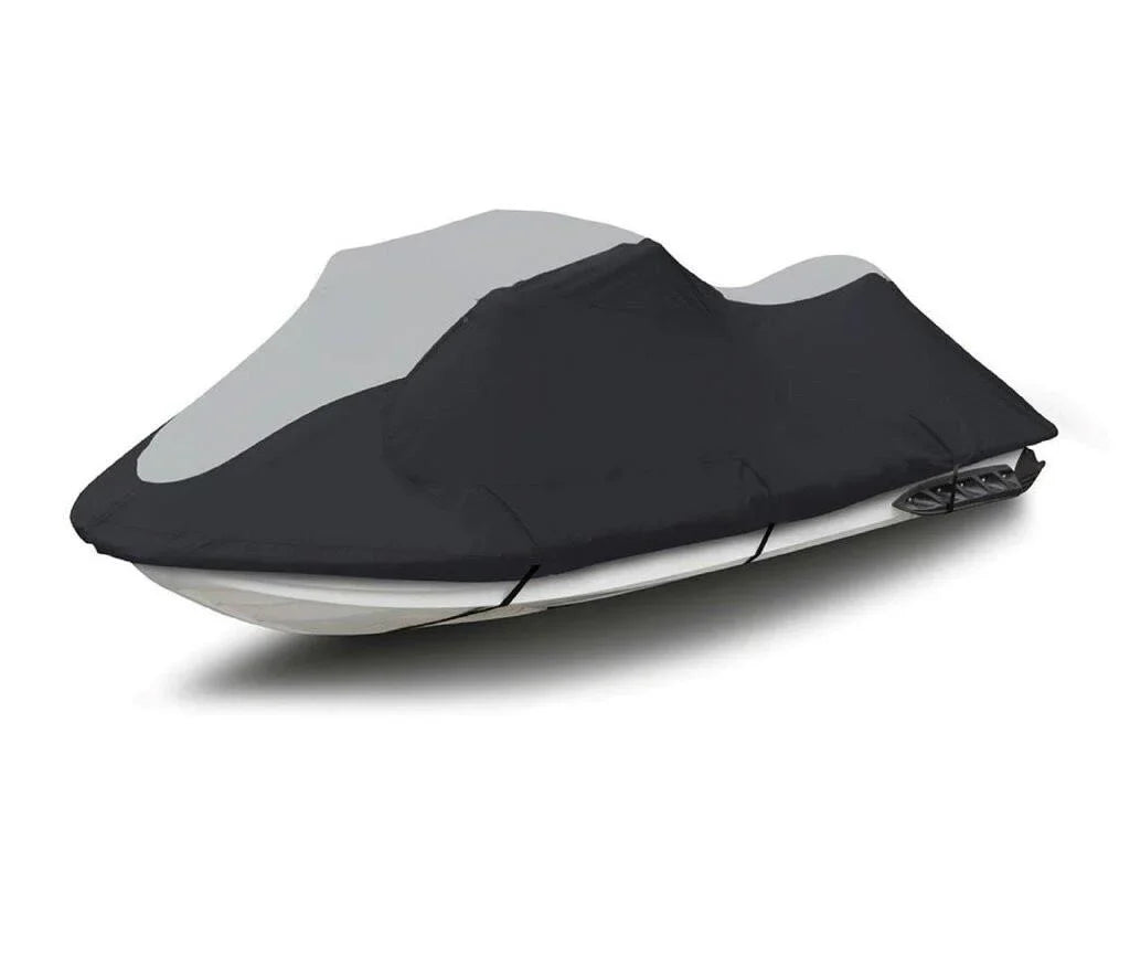 Yamaha HEAVY-DUTY JETSKI VX110 TOP Cover PWC 2005-2008 Jet Black/Grey SUPER Compatible LINE Cover THE OF Ski for