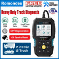 HD Scanner Diagnostic HD Scan Scanner Reader OBD OBD2 All Oil RD901 Car Romondes Duty Diesel Heavy System Code Duty in Light Tool DPF 2 Truck Reset Tool EOBD 1 Truck with OBD Heavy