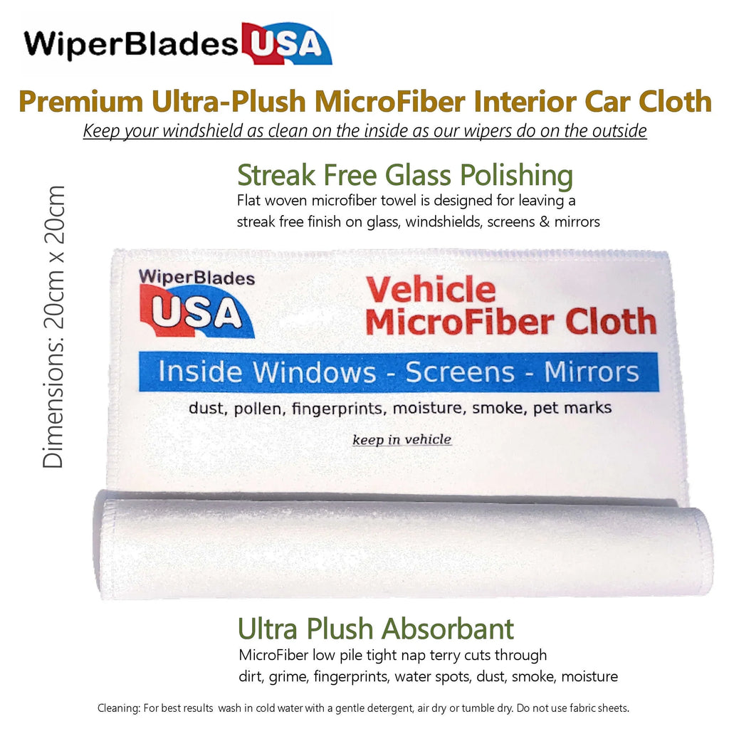 Limited Beam 2) (Set 2015 Blade of Wipers Chevrolet Impala