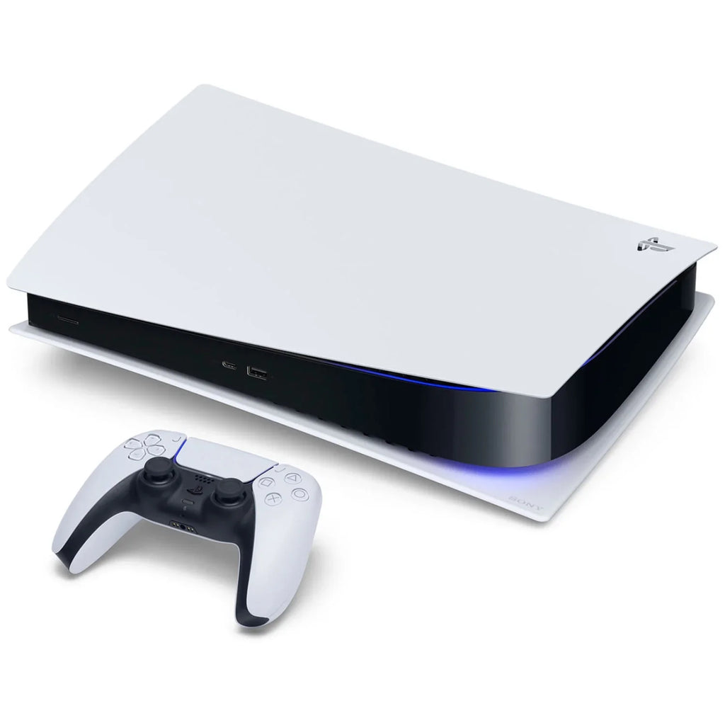 Cable Charge & Charging DualSense 5 Disc with Controller, Surge Pack Console Station PowerPack Black and Bundle Battery Version Extra Playstation