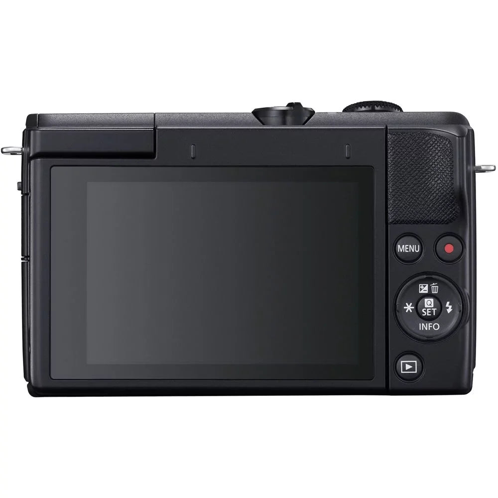 M200 Lens & More! Mirrorless + Bag Canon (Black) 64GB EOS (Black) STM 55-200mm Filter +UV IS + f/4.5-6.3 + Camera