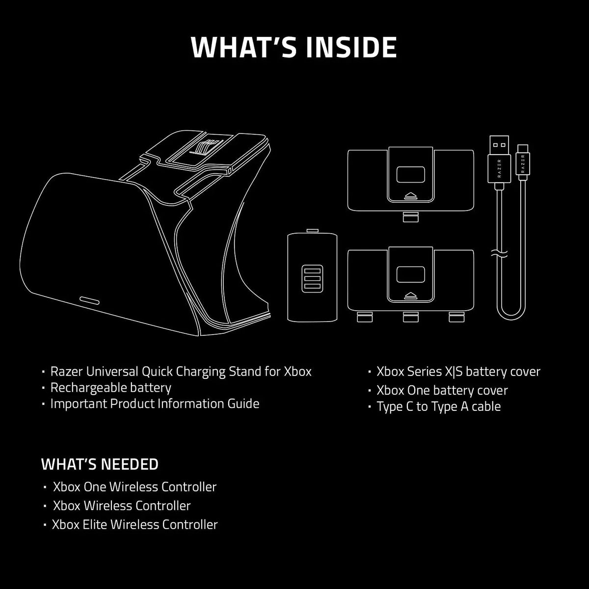 Stand Charging Lunar Shift Universal Quick Razer Xbox, for