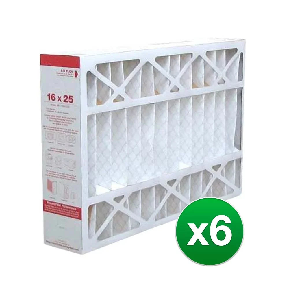16x25x4 Filter Honeywell Fits MERV Pack) Air Furnace CF100A1009 11 (6
