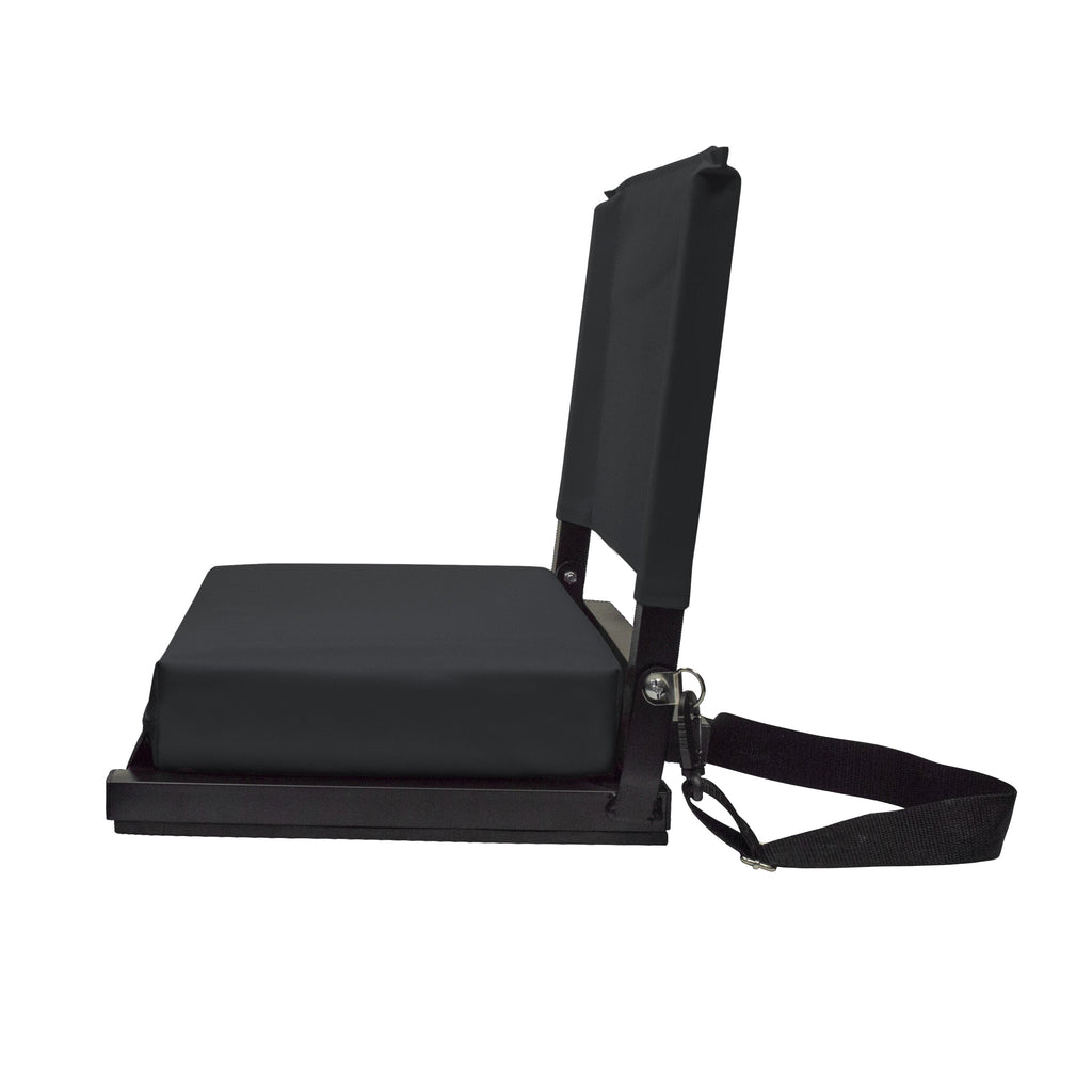 Bleachers by Chairs Back for Comfort, Adjustable Stadium Seat exterior with for Large Ultra-Padded Shoulder Handle Carry Products, Strap Support with Leisure Complete Easy