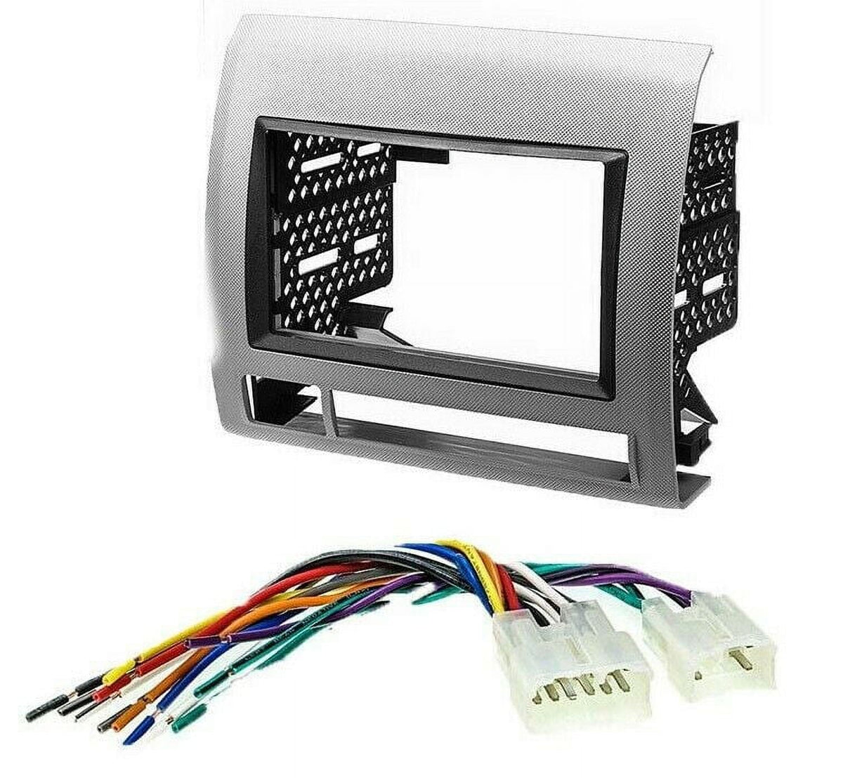 Kit for Toyota Tacoma TOYK972S Silver Dash 05-11