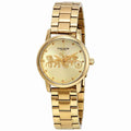 Gold-tone Coach Watch Yellow Gold Ladies Dial 14502976 Grand
