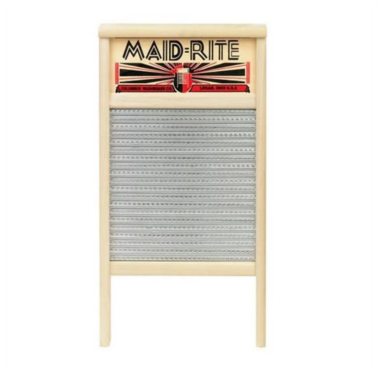 2072 12.4 Columbus Maid-Rite Washboard in. x 23.8
