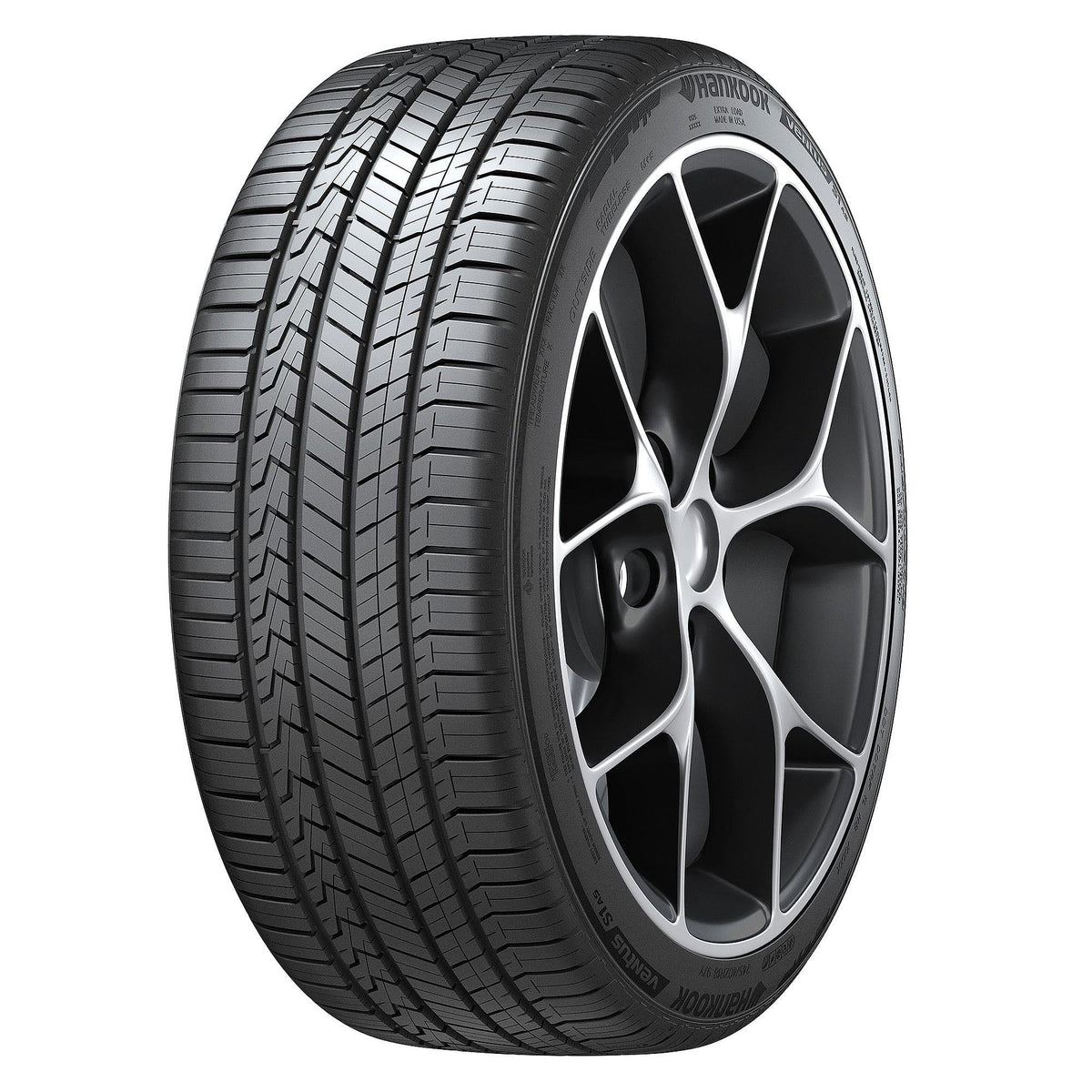 AS Hankook Ventus S1 245/40ZR17 91W Passenger UHP Tire (H125)