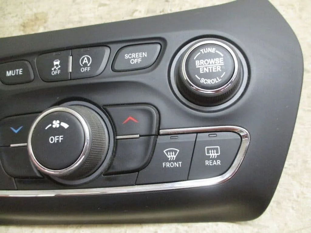 20 AC 19 OEM (Good) Control Cherokee Pre-Owned Heater 21 22 Jeep Manual LKQ Climate Temperature